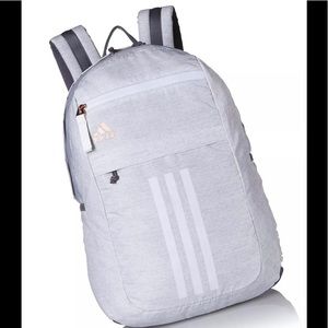 adidas Backpack One Size Jersey White Rose Gold adidas Backpack One Size Jersey White Rose Gold